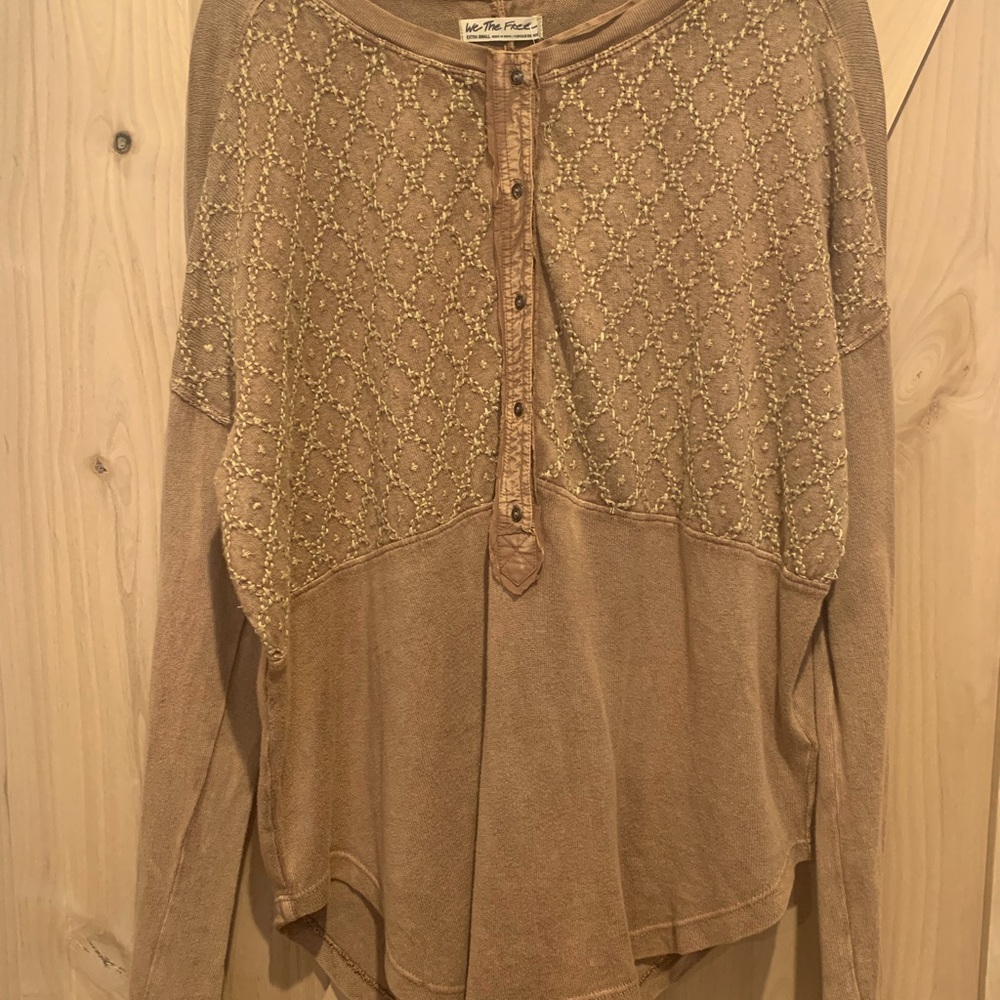 NWT Free People Spirit Tee - Picture 5 of 10
